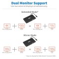 Tripp USB-C-Dual-Display-Dock - 4K HDMI - VGA - 4K Mini DP - Gbe - Kartenlesegerät - 3x USB-A-Anschlüsse - PD-Aufladung - schwarz - USB 3.2 Gen 2 (3.1 Gen 2) Type-C - MicroSDHC - SD - Mini DisplayPort - HDMI - RJ-45 - USB 3.2 Gen 1 (3.1 Gen 1) Type-A - VG