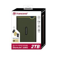 Transcend StoreJet 25M3G - 2 TB - 2.5" - 3.2 Gen 1 (3.1 Gen 1) - Grün