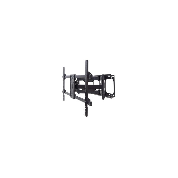 Manhattan Universal Wandhalterung für Großbildschirme - neig- und schwenkbar - Für Flachbildschirme und Curved Displays von 37" bis 90"* und bis zu 75 kg - neig- und schwenkbar - schwarz - 75 kg - 94 cm (37") - 2,29 m (90") - 200 x 200 mm - 800 x 400 mm -