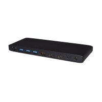 V7 USB-C 4K TRIPLE DISPLAY DOCKING USB-C ALT MODE 130W PD...