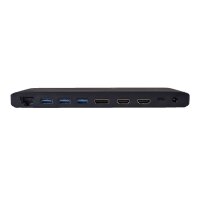 V7 USB-C 4K TRIPLE DISPLAY DOCKING USB-C ALT MODE 130W PD HDMI DP
