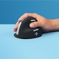 R-Go HE Mouse Vertical Mouse Wireless Right - Maus - 5 Tasten