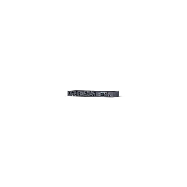 CyberPower Systems CyberPower PDU41004 - Switched PDU - Rackmount 1U - Switched PDU - Eingang 230V/10A (1) - Ausgang IEC-320 C13 (8) - SNMP-Netzwerkanschluss - PowerPanel Software - Managed - Geändert - 1U - Einphasig - Horizontal - Stahl - Schwarz