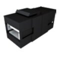 Bachmann 1x USB 3.0 A / A Keystone - Schwarz - USB 3.0 A - USB 3.0 A - 85 mm