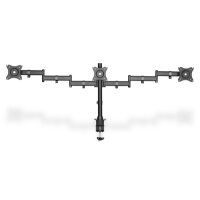 DIGITUS Triple Monitorhalterung, 3x 27", 3x 8 kg