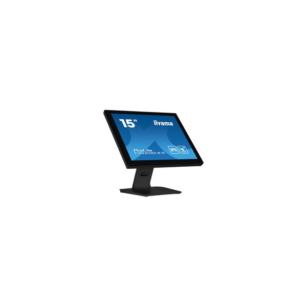 Iiyama ProLite Der Multitouch-Monitor T1532MSC-B1S mit 15-Zoll-Bildschirmdiagonale (38 cm) arbeitet mit der Projected Capacitive Touch Technologie - die dank einer speziellen Glasbeschichtung höchste Dauerhaftigkeit - Stoß- und Kratzfestigkeit sowie eine