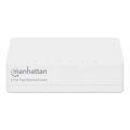 Manhattan 5-Port Fast Ethernet Switch - Kunststoffgehäuse - Desktop-Format - IEEE 802.3az (Energy Efficient Ethernet) - Unmanaged - Fast Ethernet (10/100) - Vollduplex