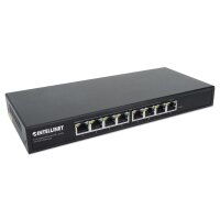 IC Intracom 8-Port PoE+ Gigabit Switch mit PoE-Passthrough - Switch - 1 Gbps