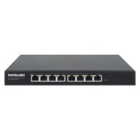 IC Intracom 8-Port PoE+ Gigabit Switch mit PoE-Passthrough - Switch - 1 Gbps