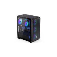 ENDORFY Arx 500 ARGB - PC - Schwarz - ATX - ITX - micro ATX - Gehärtetes Glas - Gaming - Taschenlüfter