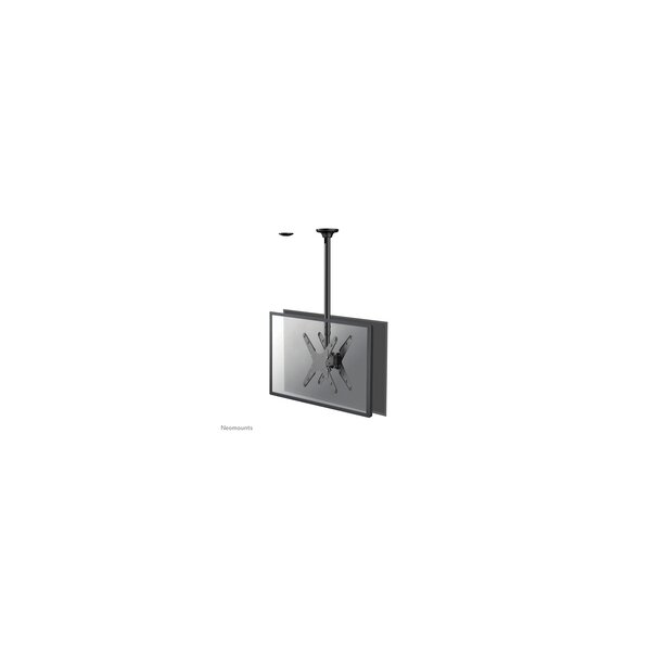 Neomounts FPMA-C340DBLACK Doppel Monitor-/TV-Deckenhalterung 32-75" - H 106-156 cm - 81,3 cm (32") - 190,5 cm (75") - 100 x 100 mm - 400 x 400 mm - Höhenverstellung - Schwarz