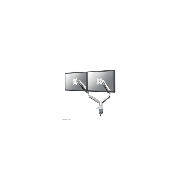 Neomounts NM-D750DWHITE Monitorarm 10-32" - Gasfeder - Klemme/Durchführung - 25,4 cm (10") - 81,3 cm (32") - 100 x 100 mm - Höhenverstellung - Weiß