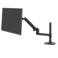 Ergotron LX Series LX DESK MOUNT LCD MONITOR ARM TALL POLE - Klemme - 11,3 kg - 86,4 cm (34") - 100 x 100 mm - Höhenverstellung - Schwarz