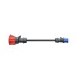 go-e Adapter Gemini flex 22 kW auf CEE blau 16 A - Schwarz - Gerade - Gerade - IP55 - 22 kW - 16 A