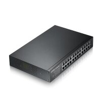 ZyXEL GS1900-24E-EU0103F - Managed - L2 - Gigabit Ethernet (10/100/1000) - Rack-Einbau - 1U - Wandmontage