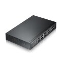 ZyXEL GS1900-24E-EU0103F - Managed - L2 - Gigabit Ethernet (10/100/1000) - Rack-Einbau - 1U - Wandmontage