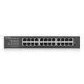 ZyXEL GS1900-24E-EU0103F - Managed - L2 - Gigabit Ethernet (10/100/1000) - Rack-Einbau - 1U - Wandmontage