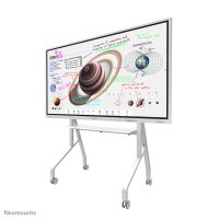 Neomounts FL50-525WH1 TV-Trolley 55-86" - schnelle Installation - TÜV - Multimedia-Trolley - Weiß - Stahl - Flachbildschirm - 76 kg - 10 kg