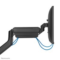 Neomounts DS70PLUS-450BL1 Monitorarm 17-49" - Gasfeder - Topfix - 180°-Stopp - Klemme/Durchführung - 18 kg - 43,2 cm (17") - 124,5 cm (49") - 100 x 100 mm - Schwarz