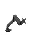 Neomounts DS70PLUS-450BL1 Monitorarm 17-49" - Gasfeder - Topfix - 180°-Stopp - Klemme/Durchführung - 18 kg - 43,2 cm (17") - 124,5 cm (49") - 100 x 100 mm - Schwarz