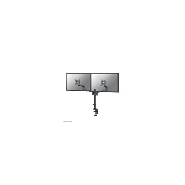 Neomounts DS60-425BL2 Monitorarm 17-27" - platzsparend - Klemme/Durchführung - 43,2 cm (17") - 68,6 cm (27") - 100 x 100 mm - Höhenverstellung - Schwarz