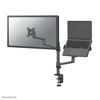 Neomounts DS20-425BL2 Monitorarm mit Laptop-Halterung...