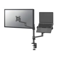 Neomounts DS20-425BL2 Monitorarm mit Laptop-Halterung...
