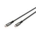 DIGITUS - DB-300443-010-S - USB Kabel USB-C ST-ST 1m