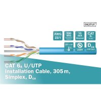 DIGITUS - DK-1614-A-VH-305 - CAT 6A U-UTP Verlegekabel 305m