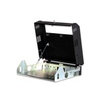 DIGITUS - DN-19-04U-PB-B - Wandgehäuse, SOHO, Slim, 156x5