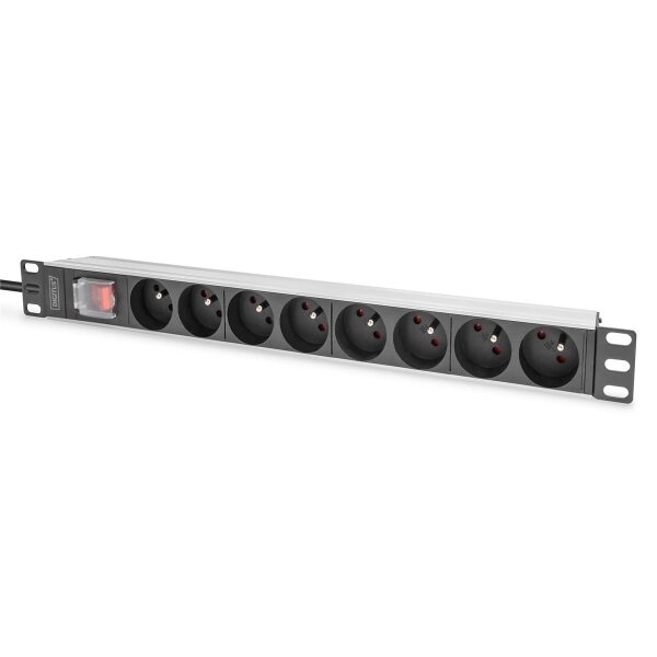 DIGITUS - DN-95402-1-FR - 19" PDU 8xCEE7/5 FR