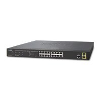 Planet - PL-GS-4210-16T2S - 19" Switch, 16x10/100/1000T