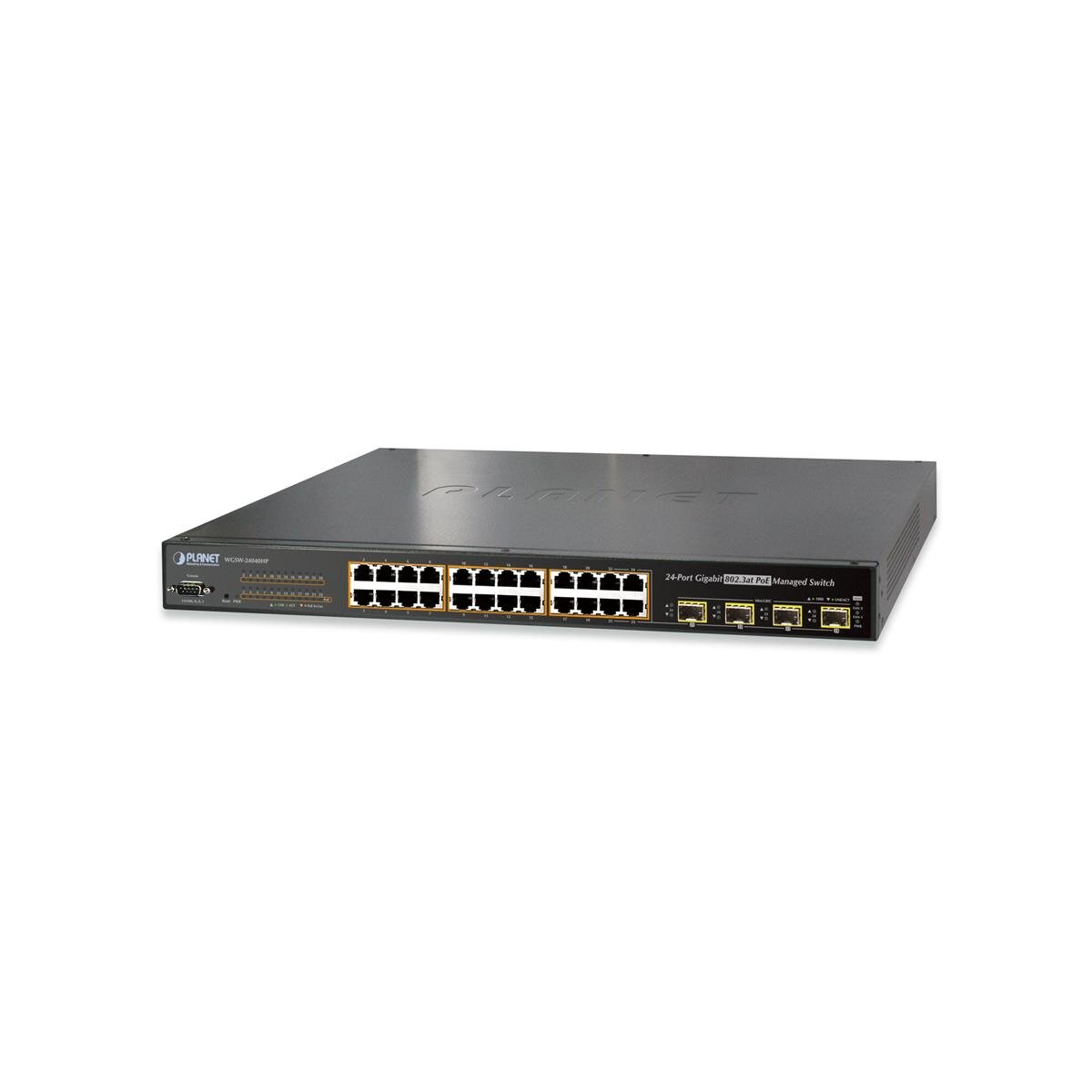 Planet - PL-WGSW-24040HP4 - Switch 20x10/100/1000 +4SFP