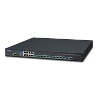 Planet - PL-XGS-6350-12X8TR - 19" Switch, 20 Port, 8xRJ45