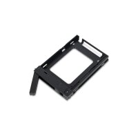 Icy Dock MB742TP-B - Universal - HDD-Käfig - Kunststoff - Schwarz - 2.5 Zoll - 134 mm