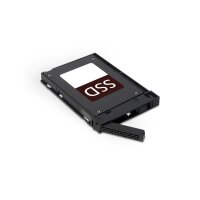 Icy Dock MB742TP-B - Universal - HDD-Käfig - Kunststoff - Schwarz - 2.5" - 134 mm