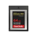 SanDisk ExtremePro 64GB - 64 GB - CFexpress - 1500 MB/s - 800 MB/s - Schwarz