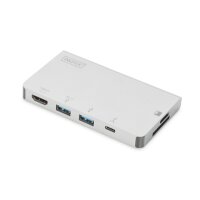 DIGITUS USB Type-C Multiport Travel Dock, 6-Port