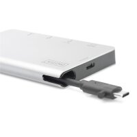 DIGITUS USB Type-C Multiport Travel Dock, 6-Port