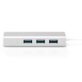 DIGITUS USB Typ C 3-Port Hub + Gigabit Ethernet