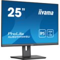 Iiyama ProLite Ein 25" (63 cm) Desktop-Monitor mit 1920x1200 Auflösung - IPS-Panel-Technologie und einem höhenverstellbarem Standfuß - 63,5 cm (25") - 1920 x 1200 Pixel - WUXGA - LED - 4 ms - Schwarz