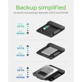 ICY BOX IB-2915MSCL-C31 - HDD - SSD - SATA - Serial ATA II - Serial ATA III - 2.5,3.5,M.2 - USB 3.2 Gen 2 (3.1 Gen 2) Type-C - 10 Gbit/s - Schwarz