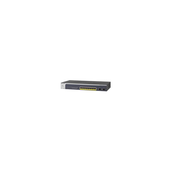Netgear GS510TPP - Managed - L2/L3/L4 - Gigabit Ethernet (10/100/1000) - Vollduplex - Power over Ethernet (PoE) - Rack-Einbau