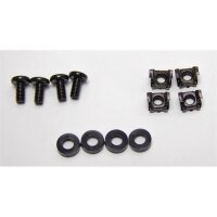 Inter-Tech 19" Boden SW-1U-350 45x480x300mm RAL 9005...