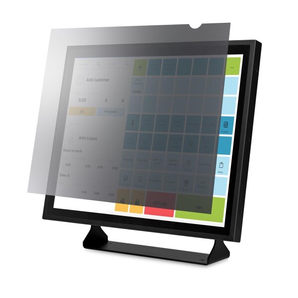 StarTech.com 17" 5:4 Monitor Blickschutzfilter - Bildschirm Blickschutzfolie mit 51% Blaulichtfilter - Sichschutzfolie mit 60 Grad Sichtwinkel - Blaulicht Filter Displayschutzfolie - Monitor Sichtschutzfolie - 43,2 cm (17") - 5:4 - Monitor - Rahmenloser B