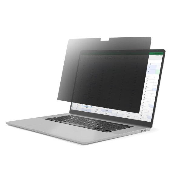 StarTech.com 14" MacBook Pro 21/23 Laptop Sichtschutzfolie - Spionfolie/Blickschutzfolie mit 51% Blaulichtreduktion - Notebook Daten-/Displayschutzfolie mit +/-30 Grad Blickwinkel - Umkehrbare matte/glänzende Seite - 35,6 cm (14") - Laptop - Rahmenloser B