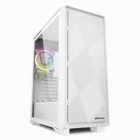 Sharkoon VS8 RGB - Midi Tower - PC - Weiß - ATX -...