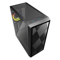 Sharkoon VS8 RGB - Midi Tower - PC - Schwarz - ATX - micro ATX - Mini-ITX - Gehärtetes Glas - 15,8 cm
