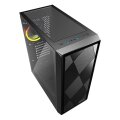 Sharkoon VS8 RGB - Midi Tower - PC - Schwarz - ATX - micro ATX - Mini-ITX - Gehärtetes Glas - 15,8 cm
