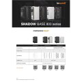 Be Quiet! Shadow Base 800 FX White - Midi Tower - PC - Weiß - ATX - EATX - micro ATX - Mini-ITX - Acrylnitril-Butadien-Styrol (ABS) - Stahl - Gehärtetes Glas - Multi